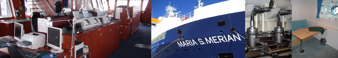 Reference pictures of the research vessel Maria S. Merian