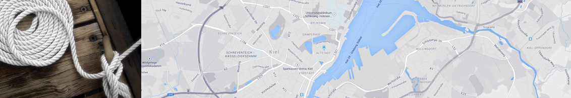 A map of Kiel